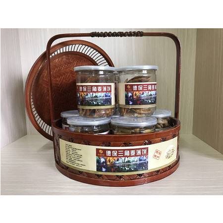 德保特色美食 三角麥薄餅，酥脆與健康的完美結合